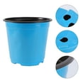 NUOLUX Round Bucket Thicken Plastic Flower Pots Tree Growing Bucket