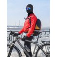 thumbnail image 3 of Pasamontañas liwang negro transpirable a prueba de viento unisex, 3 of 5