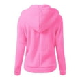 thumbnail image 3 of Hoodie Woman Pink Hoodie Long Sleeve Casual Pullover Hoodie Womens Soft Sweatshirt M, 3 of 3