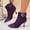 #314-Purple, variant on Wowcloth Women's Fashion Winter Ankle Boots – Pointed Toe with Contrast Design, Side Zipper and Mid Heel for Casual Everyday Wear