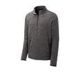 thumbnail image 3 of Sport Tek Male Mock Neck Pullover Dark Grey Hthr 3X-Large, 3 of 4