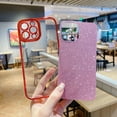 thumbnail image 6 of Allytechgroup Glitter Case Compatible with iPhone 15, Soft TPU Lightweight Slim Stylish Bling Clear Case for Women Girl, Shockproof Camera Protective Case for iPhone 15 - Darkgreen, 6 of 9