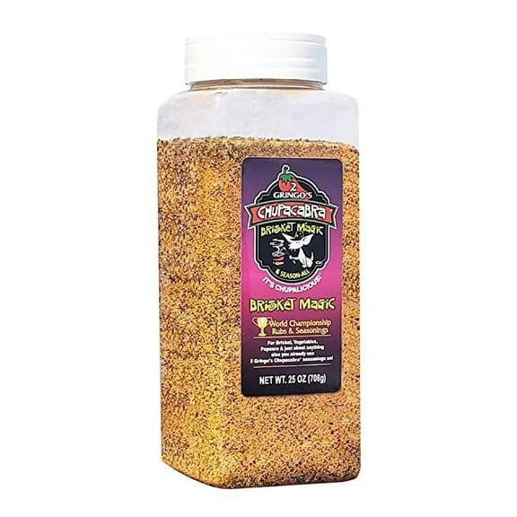 2 Gringos Chupacabra Brisket Magic Blend All Purpose Single Seasoning 25 oz
