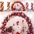 thumbnail image 2 of Globos de doble capa para decoración de boda, Globos de color rojo cereza, propuesta de Día de San Valentín, fiesta de cumpleaños, Baby Shower, 10/12 pulgadas, 2 of 4