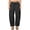 Black, variant on TEMOFON Womens Sweatpants Elastic Waistband with Pockets Fleece Lined Thermal Pants Women Fashion Clothes Baggy Dark Blue L