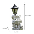 thumbnail image 4 of Lámpara Solar Hexagonal para Jardín Escultura Nocturna Patio, 4 of 6