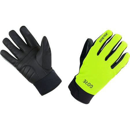 GORE WEAR C5 Gore-tex Thermo Gloves Neon Yellow/Black (Best Gore Tex Running Suit)