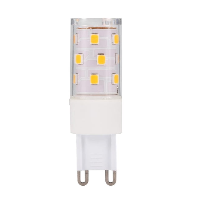 Wosthever 21 bombillas de cerámica con base G9 Led, lámpara de ángulo de haz de 360 grados para iluminación del hogar, ventilador de techo, luz Iluminación novedosa Blanco Wosthever HA026546-01