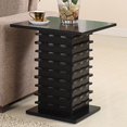 thumbnail image 1 of Mesa auxiliar K&B Furniture T26-1 acabado negro, 1 of 1