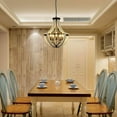 thumbnail image 3 of 19" Farmhouse Light Fixtures Chandelier, 3 of 5