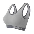 thumbnail image 4 of Endives Sports Bras for Women Padded Strappy Sports Bras Breathable Anti Sagging Plus Size Wireless Bras With Up Mesh High Support Sports Bra, 4 of 7