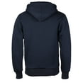 thumbnail image 2 of Boys Kids Toddler Fleece Lined Zip Up Hoodie Sweater Jacket Fleece Lined (Navy, S (8-10)), 2 of 2