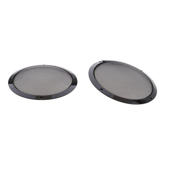 2x Decorativo de Pulgadas, Cubierta de Parrillas Malla a de Rejilla de Hierro Yotijar Caja de la cubierta de parrillas de altavoz