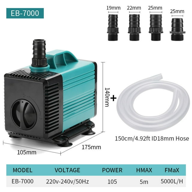 Submersible Pump Fish Tank Water Pump Aquarium Circulating Water Pump Fish Tank Pumping Machine-Youyou