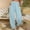 Sky Blue, variant on Cotton Linen Pants for Women Casual Loose High Waisted Wide Leg Pants with Pockets Lightweight Drawstring Comfy Lounge Pants