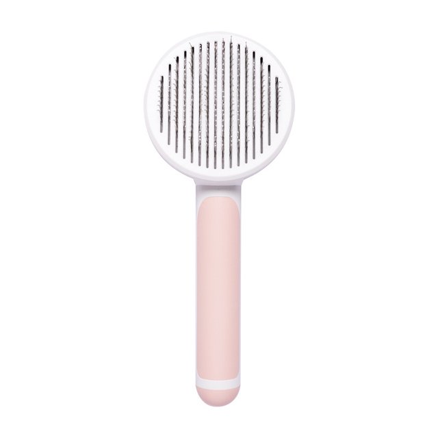 Cepillo para perros y gatos, cepillo para pelo muerto autolimpiante para gatos, perros de pelo largo y corto para eliminar eficazmente hasta el 95 % del pelo muerto y pelo tomentoso, enredos muertos TUNC Sencillez