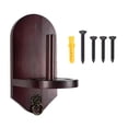 thumbnail image 4 of Soporte para tiza de cono, soporte de tiza de mano de madera para montaje en pared con tornillos, para piscina Rojo, 4 of 8