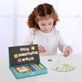 thumbnail image 3 of TOOKYLAND Magnetic Learning Box - Early Educational Toy, for Preschool Kids and Toddlers 3 Years Old +, 3 of 9