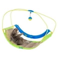 thumbnail image 4 of Interactive Cat Toy Rocking Activity Mat- Swing Playing Station with Sisal Scratching Area, Hanging Toy, Rolling Ball for Cats and Kittens by PETMAKER, 4 of 6