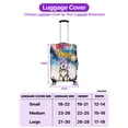 thumbnail image 5 of Happy New Year with Alaskan Malamute Fireworks Holiday Xmas Winter 2025 Travel Luggage Cover Alaska Mal Dog Lovers Gifts Suitcase Dust Protective Decor - 00025, 5 of 5