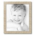 thumbnail image 2 of ArtToFrames 17x20 Inch Silver and Black Picture Frame, This Silver Wood Poster Frame is Great for Your Art or Photos, Comes with 060 Plexi Glass (2WOM-4903), 2 of 7