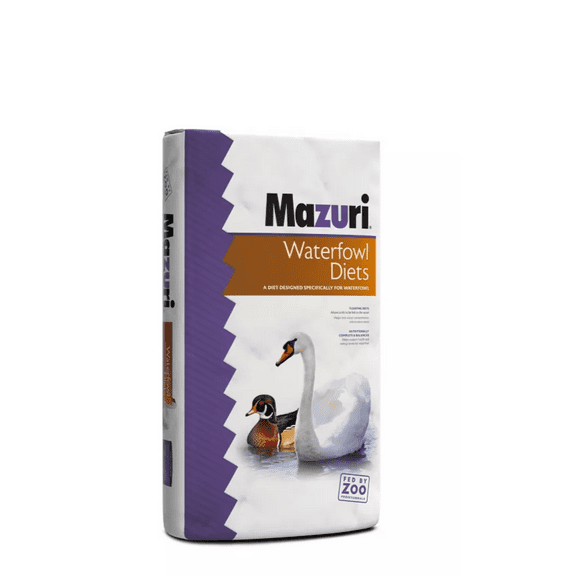 Mazuri Waterfowl Maintenance Pelleted Duck and Geese Food, 50 lb. Bag