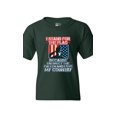 thumbnail image 1 of I Stand For Flag I Respect Fallen Love My Country DT Youth Kids T-Shirt Tee, 1 of 2