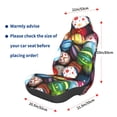 thumbnail image 3 of Disketp Easter Egg Car Seat Covers Universal Front Seat Coves for Car Accessories ,Padded Car Covers for Automotive, SUV, Truck, and Van, 3 of 5