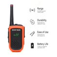 thumbnail image 2 of Radio GMRS Rocky Talkie Hi-Viz Expedition de 5 W con micrófono impermeable, 2 of 7