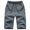 thumbnail image 5 of Summer Sports Cropped Trousers Quick-drying Large Size 7XL 8XL Men's Casual 3/4 Pants Thin Workout Mens Fashion Baggy Shorts, 5 of 6