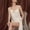 Beige, variant on Helii Women's Satin-Like Silky Cowl Neck Slip Nightgown Sleeveless Adjustable Spaghetti Strap Slit Mini Nightdress Summer Elegant Loungewear Short Dress in 15 Colors Soft Lightweight