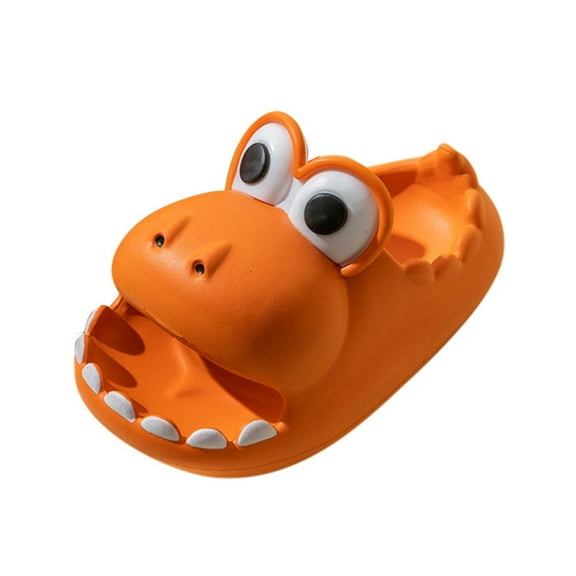 adviicd Girls Shoes Kids Boys Girls Slides Sandals Comfort Non-Slip Beach Pool Shower Shoes Indoor Outdoor (Orange,8.5)