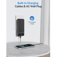 thumbnail image 4 of Power Bank aonidi 20000 mAh ligero con cables integrados, 4 of 9