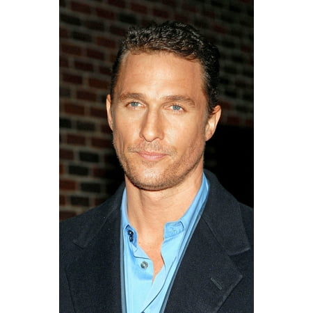Matthew Mcconaughey At Talk Show Appearance For Mon - Late Show With David Letterman Ed Sullivan Theater New York Ny February 04 2008 Photo By Desiree NavarroEverett Collection