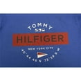thumbnail image 4 of Tommy Hilfiger Men's Graphic French Terry Long Sleeve Shirt, China Blue \ Red,M - US, 4 of 4