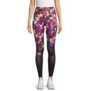 Jockey Essentials Women's Ombre Floral Chase Leggings
