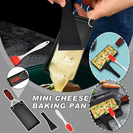 

With Solid Barbecue Practical Baking Non-stick Wood Mini Tray Cheese Gadgets Handles Tray Kitchen，Dining Bar Baking Trays hanitom