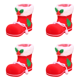 thumbnail image 1 of Zapatos Navideños Mini Regalo Víspera Navidad (M) Rojo, 1 of 3