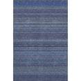 thumbnail image 2 of Addison Rugs Mayfield Washable Transitional Stripes Navy Rectangle Rug, 5' x 7'6", 2 of 6