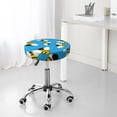 thumbnail image 7 of Naloa Flying Bees Round Bar Stool Cushion Cover 12-14 inch, Fits Kitchen, Office, Restaurant Chairs - 14 inch, 7 of 7