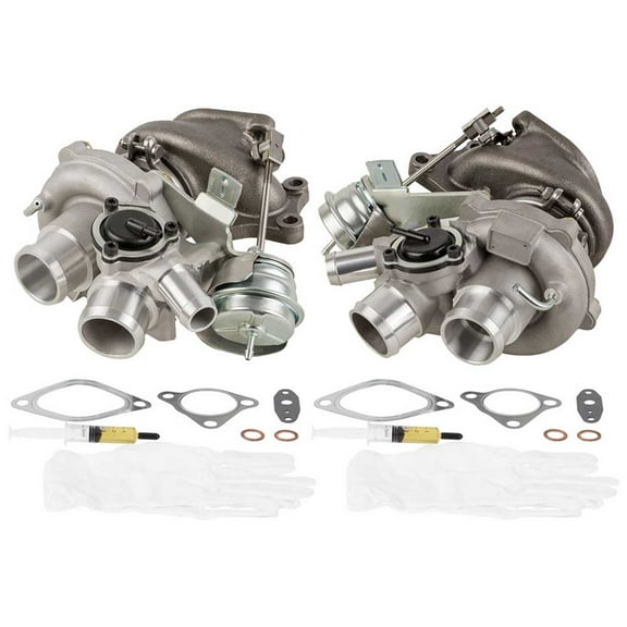 Pair Twin Turbo Turbocharger Kit For Ford F-150 F150 3.5L EcoBoost V6 2010 2011 2012 - BuyAutoParts