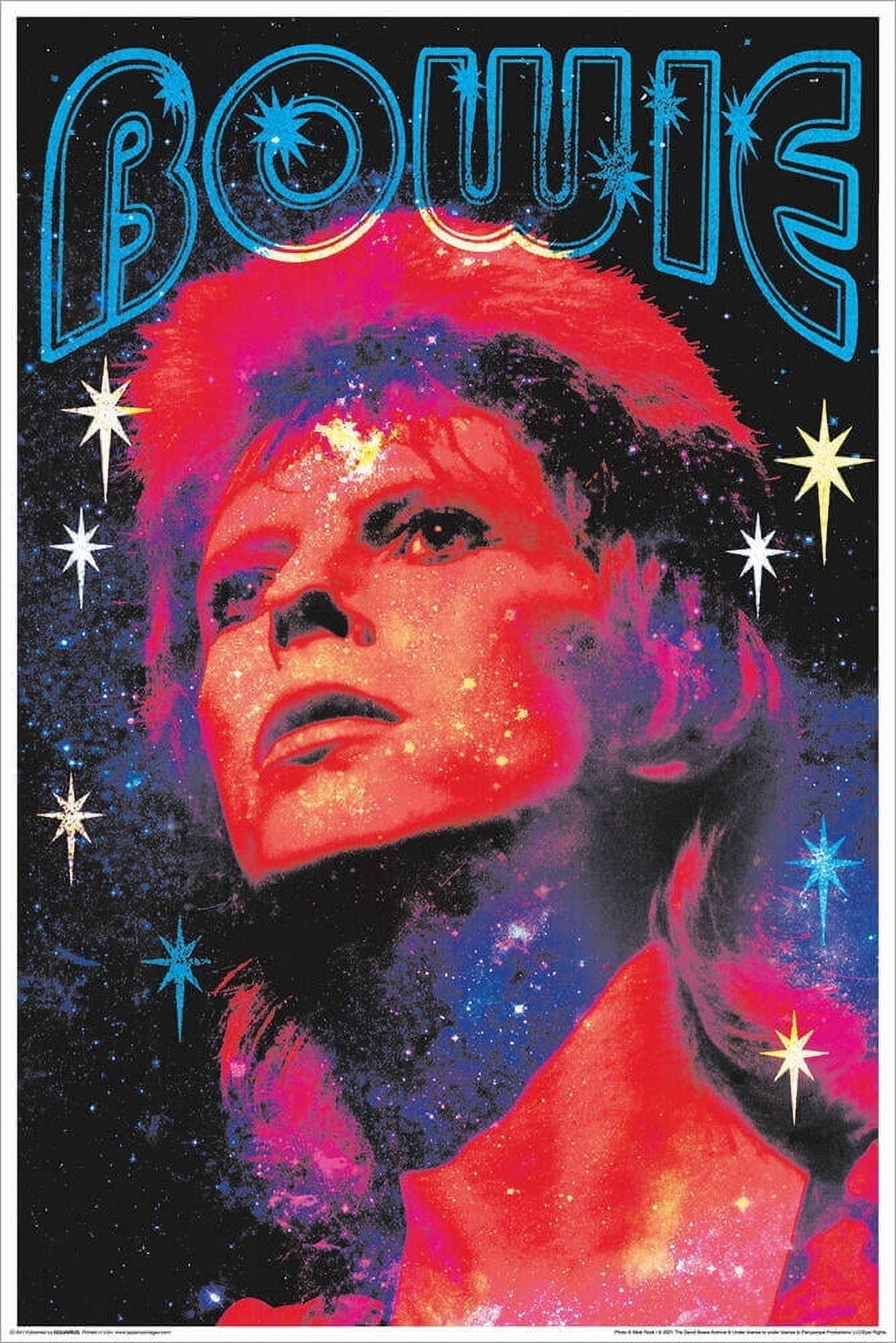 Art.Com's David Bowie Ziggy Stardust Poster, 24x36, High Quality