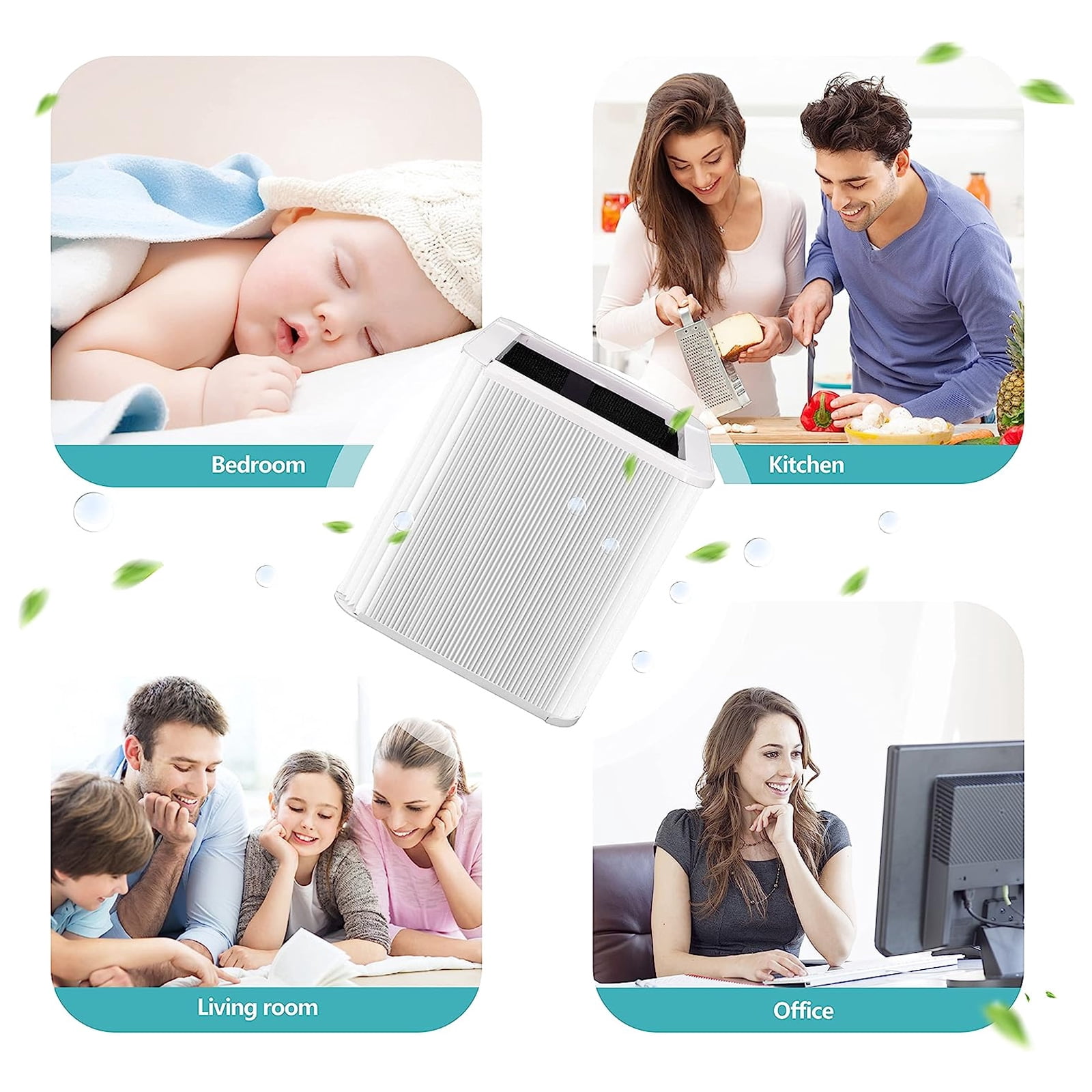 Plastic Air Cleaners Filter Air Purifier Filter Plastic Air Cleaners HEPA Filter Accessories for Blue 211+