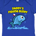thumbnail image 4 of Inktastic Daddy's Fishing Buddy (blue) Boys or Girls Baby Bodysuit, 4 of 5