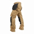 thumbnail image 2 of SSS Khaki Pants for Men Construction Decorators Painters Pants Relaxed Fit Double Knee Work Utility Trousers Durable, 2 of 5