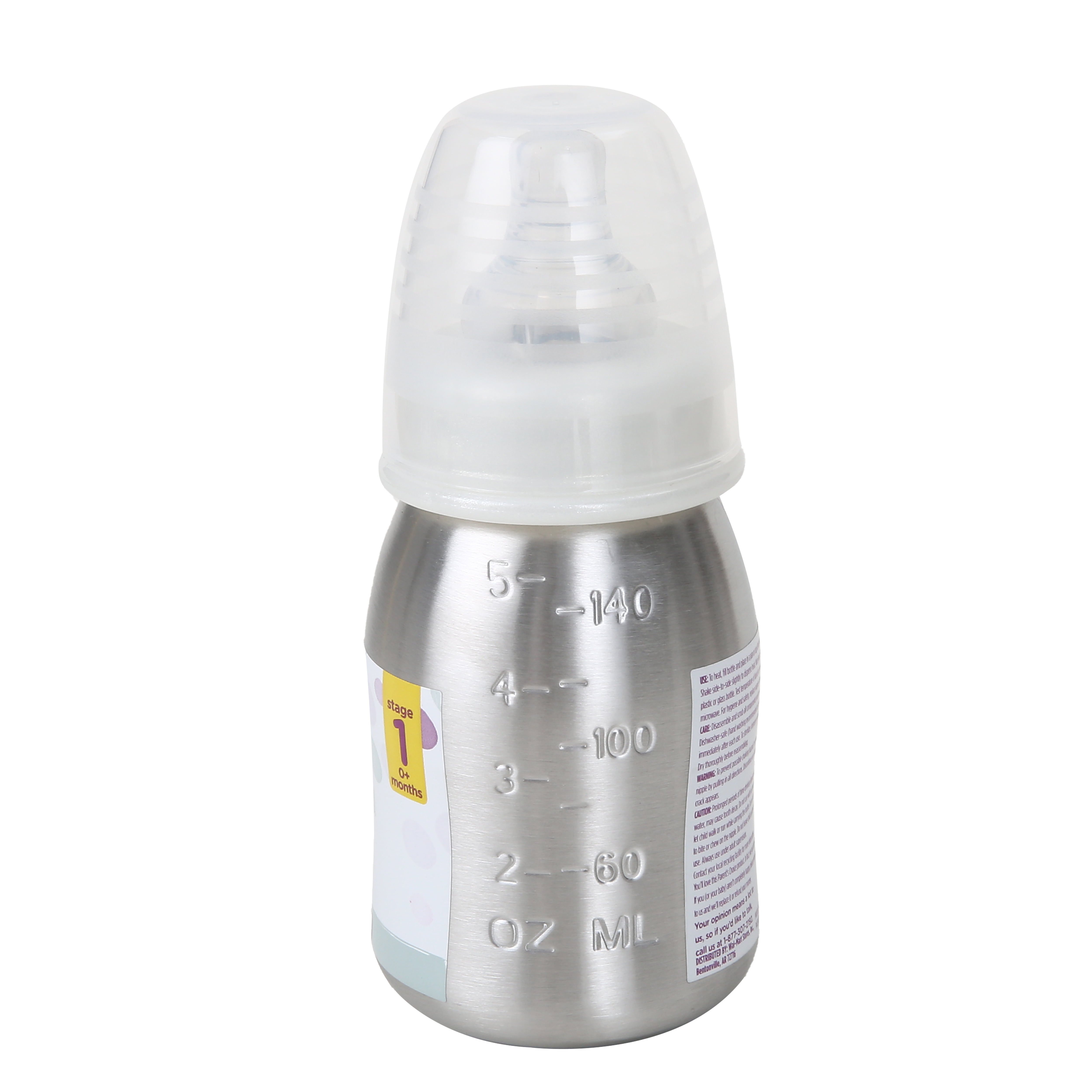 stainless steel baby bottles walmart