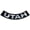 UTAH BTM, variant on UTAH BOTTOM ROCKER, PATCH - United States 'Utah' High Thread Iron-On Heat Sealed Backing Sew-On Patch - 4" x 1"