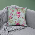 thumbnail image 2 of Throw Pillow Covers Pack of 4 for Living Room Table, Floral Printed Cushion Case, 20x20 inches - Light Green - Home Decor, 2 of 7