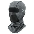thumbnail image 2 of Balaclava Ski Mask - Winter Face Mask for Men & Women - Cold Weather Gear for Skiing, Snowboarding & Motorcycle Riding Black, 2 of 8