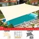 thumbnail image 2 of Toldo impermeable 300D para exteriores, tela Oxford, protector solar Anti-UV, cubierta de lluvia para jardín, patio 3x3m/3x4m/3x5m/2x3m, 2 of 4